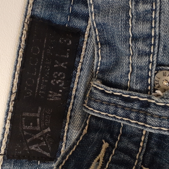 Axel jeans 33w 32l - Picture 3 of 6